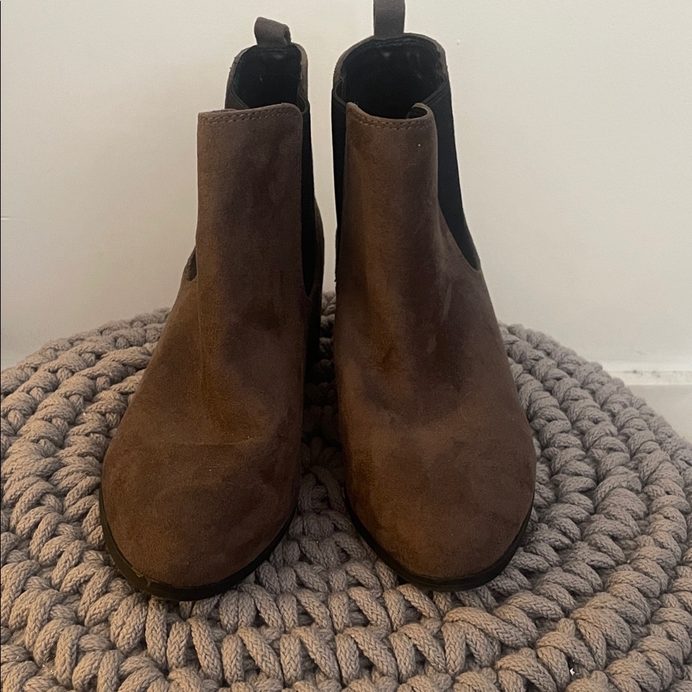 a new day Brown Ankle Boots
